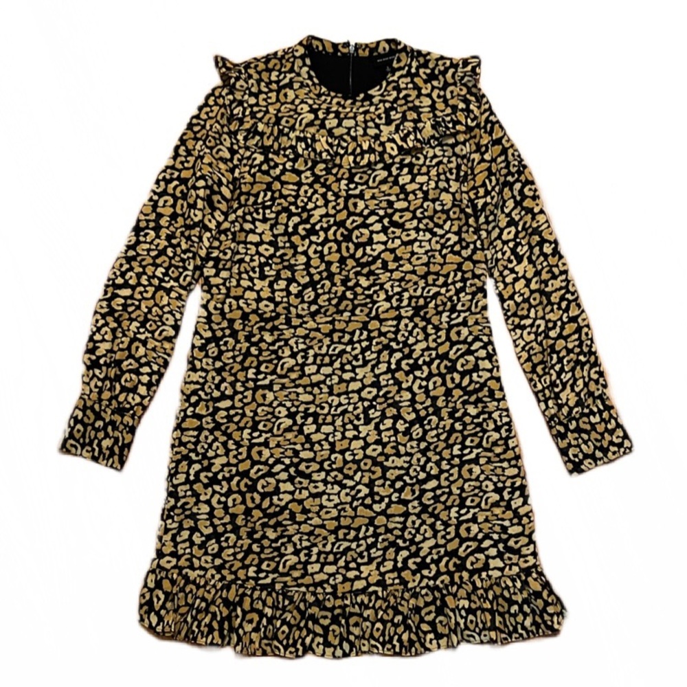Cheetah Print Prairie Dress